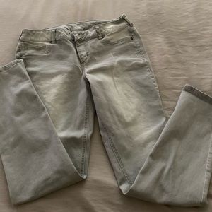Maurice’s light gray pants